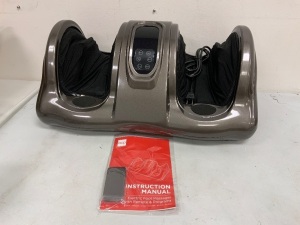 BCP Electric Foot Massager, Appears New, Sold as is