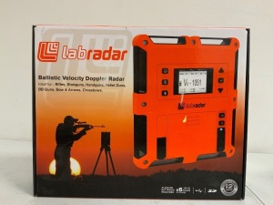 Labradar Ballistic Velocity Doppler Radar, Appears New, Sold as is