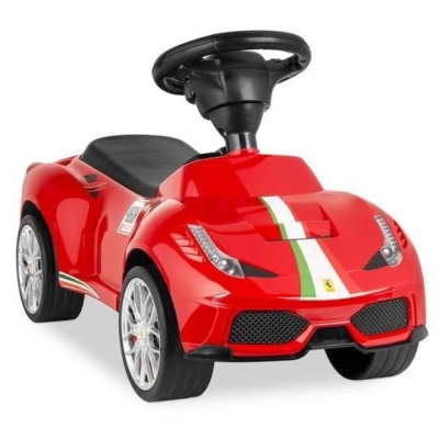 Kids Ferrari 458 Foot-to-Floor Sports Ride-On Push Car Scooter w/ Horn