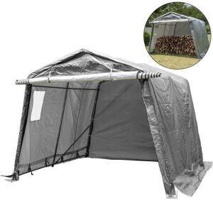 Portable Storage Shed Outdoor Carport Canopy Garage Shelter Steel Tent 10x10 Ft