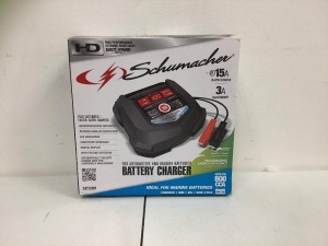 Shumacher Battery Charger, E-Commerce Return, Sold as is