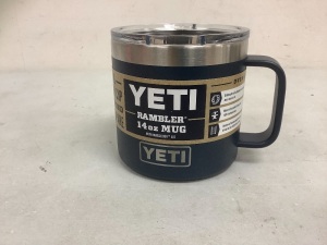 Yeti Mug, Missing slider on lid, E-Commerce Return, Sold as is