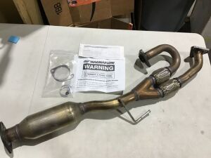 Rear Catalytic Converter and Pipe Assembly 