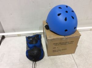 Helmet and Safety Pad Set, Small