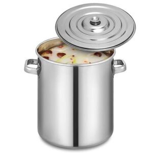 137.5qt Stainless Steel Stock Pot 