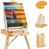 Portable Folding French Style Easel Tripod Stand w/ Drawer, Palette. Appears New