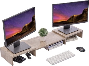 SUPERJARE Large Monitor Stand Riser 