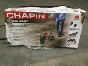 Chapin Garden Seeder with 6 Seed Plates - Unknown if Complete 