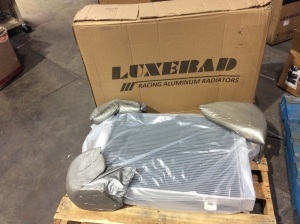 LUXERAD 3 Rows Aluminum Radiator for 1991–1993 Dodge D250/350 5.9L Diesel 