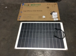 ECO-WORTHY 130W Solar Panel 