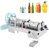 Two Heads Pneumatic Liquid Filling Machine 100-1000ml Pressure Sealing 