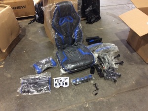 Racing Gaming Office Chair - Missing 2 of 3 Shock Covers 