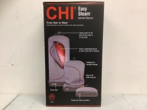 CHI Easy Steam Garment Steamer, Powers Up, Appears New, Sold as is