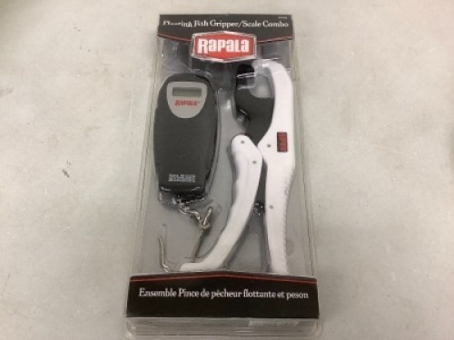 Rapala Digital Fish Scale/ Gripper Combo, E-Commerce Return, Sold as is