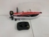 R/C Boat, Boat and Remote Only, E-Comm Return