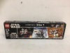 Lego Star Wars Super Pack 3 in 1, Appears New, Sold as is