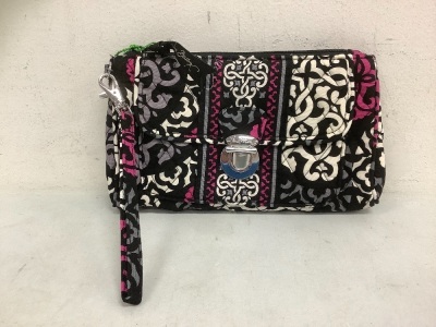 Vera Bradley Pushlock Wristlet, Appears new and Authentic, Sold as is