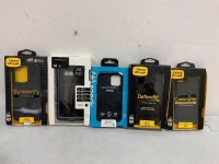 Lot of (5) Assorted Phone Cases, E-Comm Return