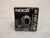 NOCO GCP1EX 15 Amp AC Port Plug, E-Comm Return