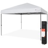 One-Person Setup Instant Pop Up Canopy w/ Wheeled Bag - 10x10ft. Appears New