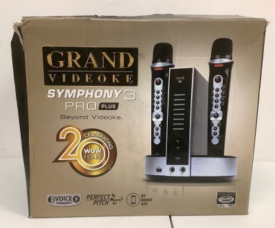 Grand Videoke Symphony 3 Pro Plus, Appears New