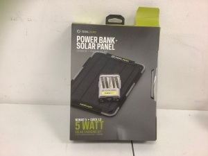 Power Bank + Solar Panel, E-Comm Return