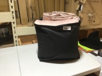 Brushed Velvet Down Alternative Blanket - Rose Gold - Size: Full/Queen. E-Commerce Return