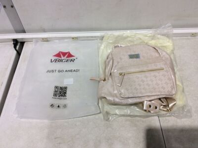 Light Pink Backpack Bag