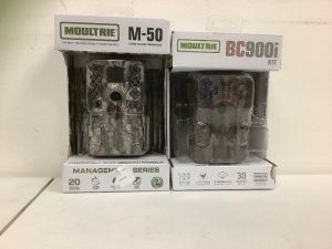 Lot of (2) Assorted Trail Cams, E-Comm Return