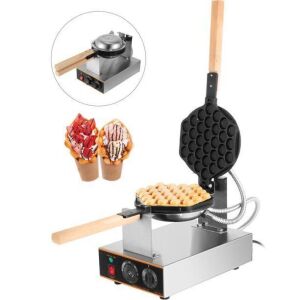 VEVOR 110V Electric Nonstick Bubble Waffle Maker 