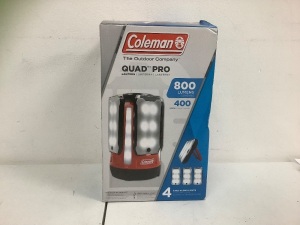 Coleman Quad Pro Lantern, E-Comm Return