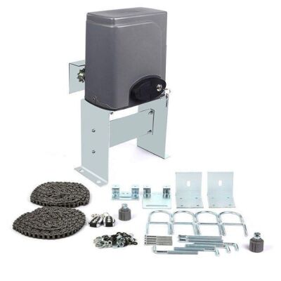 VEVOR Sliding Gate Opener Door Operator Kit Automatic Electric Hardware Up to 1400LBS Gate Opener with Wireless Remotes