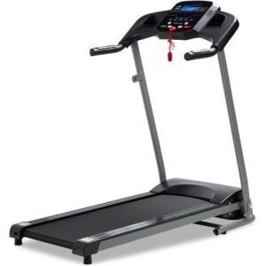 800W Folding Electric Treadmill, Motorized Fitness Machine w/ Wheels