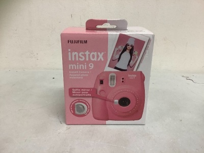 Fujifilm Instax Mini 9, E-Commerce Return, Sold as is
