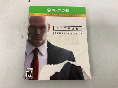 Hitman Steelbook Edition, Xbox One, E-Comm Return, Damage to Case