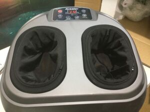 Arealer Shiatsu Rolling Foot Massager w/ Air Compression 