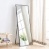Aluminum Alloy Thickened Frame-65 x22, Full Length Mirror. Appears New