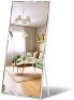 Aluminum Alloy Thickened Frame-65 x22, Full Length Mirror Silver Frame. Appears New