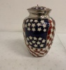 Cremation Urn American Flag, Appears New