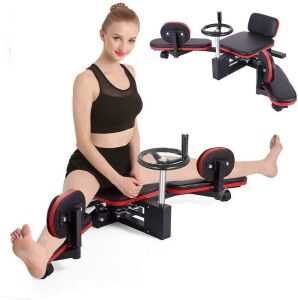 Heavy Duty Leg Stretching Training Machine, Improve Flexibility Trainer for Yoga and Martial Arts, Max Load 330LBS