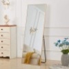 Aluminum Alloy Thickened Frame-65 x22, Full Length Mirror Gold Frame. Appears New