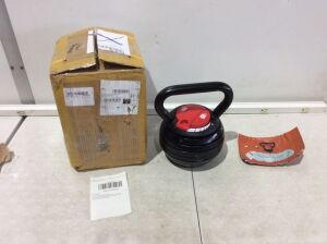 Adjustable Kettle Bell Weight Set 10-40lb 