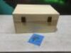 Yula Designs Large Unfinished Hinged Wood Box&nbsp;