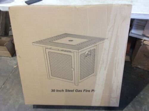 30" Steel Gas Fire Pit&nbsp;