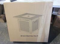 30" Steel Gas Fire Pit&nbsp;
