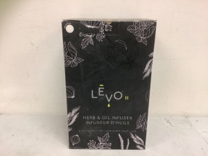 Levo Herb and Oil Infuser, Powers Up, E-Commerce Return, Sold as is