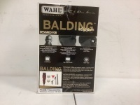 Wahl Balding Clipper, Powers Up, E-Commerce Return, Sold as is