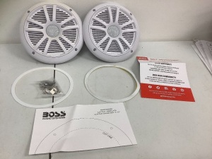 Boss Marine Speaker System, E-Commerce Return, Sold as is