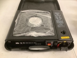 Portable Gas Stove, Appears New, Sold as is