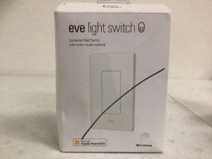 Eve Light Switch, E-Commerce Return, Sold as is